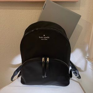 Kate Spade New York Karissa Nylon Large Backpack Black